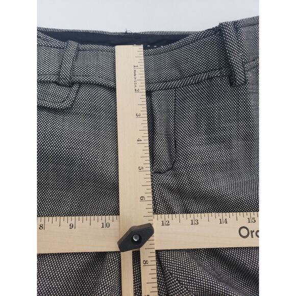 Banana Republic Ryan Fit Wool Stretch Black/White Boot Pants Women's sz 0 Work - Picture 7 of 8